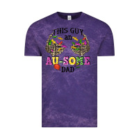 Cloud Purple this guy an au some dad Vintage Tee - CowGirlArtShop