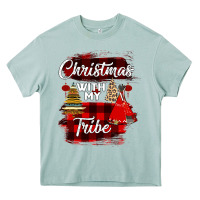 Arona Christmas With My Tribe Heavy Core Tee - Bettercallsaul