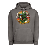Pigment Tornado cowhide aztec sunflowers cactus Urban Hoodie - AdoDesignShop