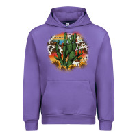 Tulip cowhide aztec sunflowers cactus Urban Hoodie - AdoDesignShop
