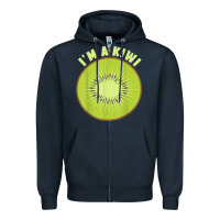 Navy I_m A Kiwi Halloween Costumes Gifts Men Women Kids Zipper Hoodie - longCreatives