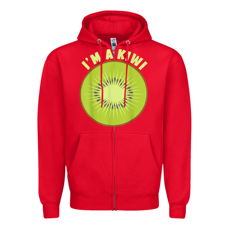 I_m A Kiwi Halloween Costumes Gifts Men Women Kids Zipper Hoodie by longCreatives | Teevron