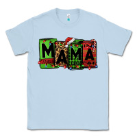 Dusty Blue Christmas mama Classic Tee - Jasminsmagicworld