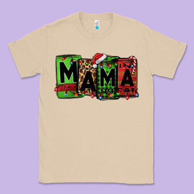 Christmas Mama Classic Tee Designed By Jasminsmagicworld