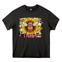 Asphalt bee happy Heavy Core Tee - JahusDesignShop