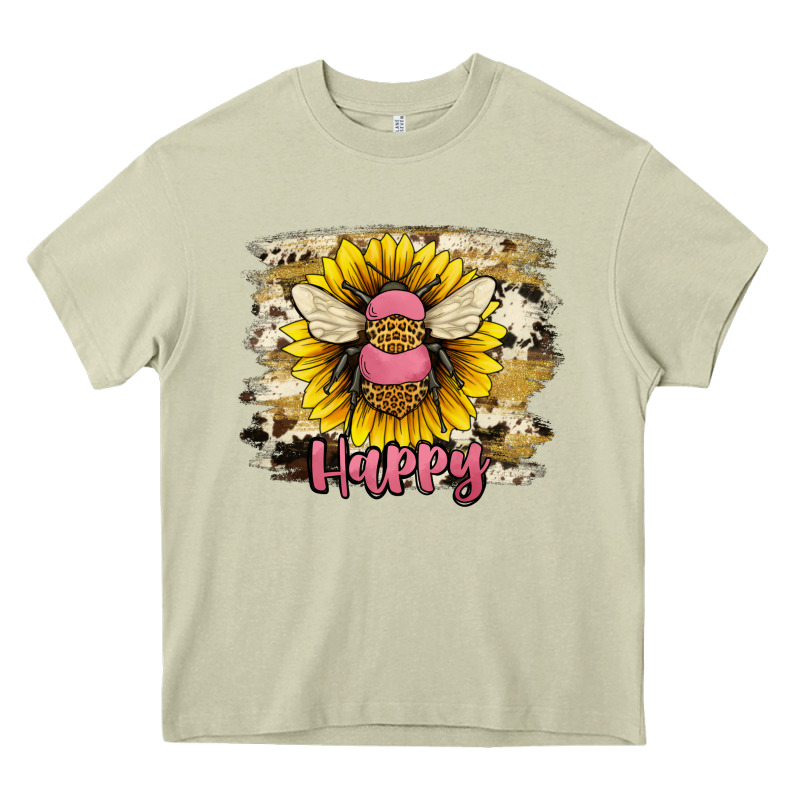 Bee Happy Heavy Core Tee by JahusDesignShop | Teevron