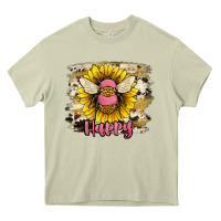 Mossy bee happy Heavy Core Tee - JahusDesignShop