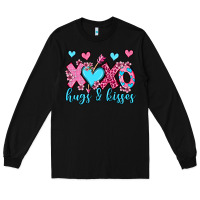 Black xoxo hugs and kisses olivia Long Sleeve Tee - OliviaCreatesArt