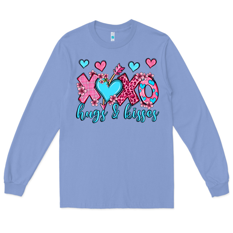 Xoxo Hugs And Kisses Olivia Long Sleeve Tee by OliviaCreatesArt | Teevron