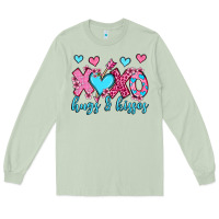 Matcha xoxo hugs and kisses olivia Long Sleeve Tee - OliviaCreatesArt