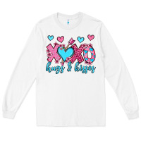 White xoxo hugs and kisses olivia Long Sleeve Tee - OliviaCreatesArt