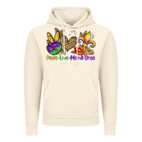 Vintage Artic peace love mardi gras olivia Vintage Hoodie - OliviaCreatesArt
