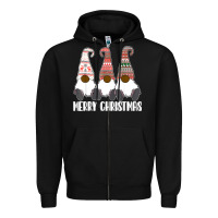 Black african american gnome halloween thanksgiving christmas Zipper Hoodie - longCreatives