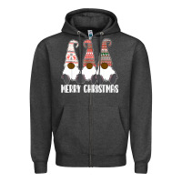 Charcoal Heather african american gnome halloween thanksgiving christmas Zipper Hoodie - longCreatives