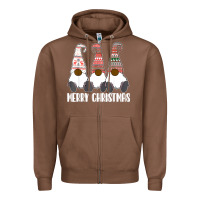 Chestnut african american gnome halloween thanksgiving christmas Zipper Hoodie - longCreatives