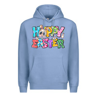Colony Blue Hoppy Easter Premium Hoodie - CowhideDigitalArt