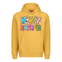 Mustard Hoppy Easter Premium Hoodie - CowhideDigitalArt