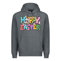 Rock Hoppy Easter Premium Hoodie - CowhideDigitalArt