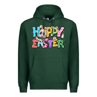 Sports Green Hoppy Easter Premium Hoodie - CowhideDigitalArt