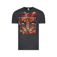 Vintage Black deer hunter Vintage Tee - CowGirlArtShop