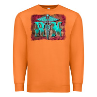 Carrot registered medical symbol nurse background Premium Sweatshirt - BarkalooDesign