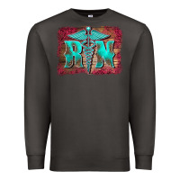 Smoke registered medical symbol nurse background Premium Sweatshirt - BarkalooDesign