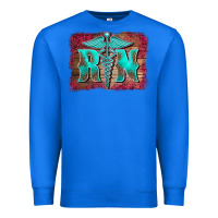 True Royal registered medical symbol nurse background Premium Sweatshirt - BarkalooDesign