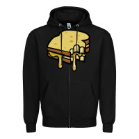 Black foodie t  shirt grilled cheese sandwich t  shirt Zipper Hoodie - longCreatives