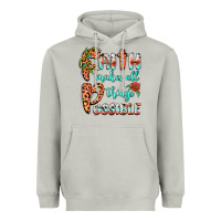 Moon Dust faith makes all things possible Heavyweight Hoodie - BarkalooDesign