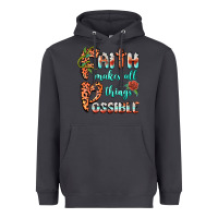 Smoke faith makes all things possible Heavyweight Hoodie - BarkalooDesign