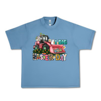 Pebble Blue I dig Easter Day Urban Heavy Tee - HowdyJamesFarm