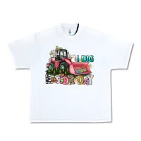 White I dig Easter Day Urban Heavy Tee - HowdyJamesFarm