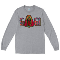 Heather Grey Gigi Lady Of Guadalupe Long Sleeve Tee - Jasminsmagicworld