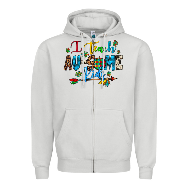 I Teach Au Some Kids Zipper Hoodie by Artiststas | Teevron