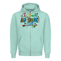 Seafoam i teach au some kids Zipper Hoodie - Artiststas