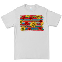 Dove Grey Mexico Brushstroke Premium Tee - texasbilliewilder