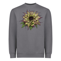 Storm sun   fill purple sunflower Heavyweight Sweatshirt - LillyAllenDesigns