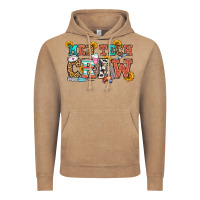 Vintage Coffee med tech crew Vintage Hoodie - OliviaCreatesArt