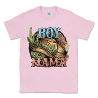 Bubblegum Pink Boy Mama western cactus Cowboy Classic Tee - HowdyJamesFarm