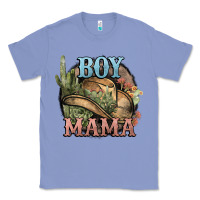 Colony Blue Boy Mama western cactus Cowboy Classic Tee - HowdyJamesFarm
