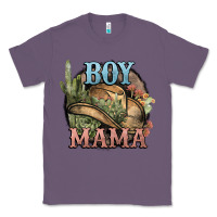 Lavender Boy Mama western cactus Cowboy Classic Tee - HowdyJamesFarm