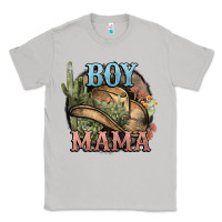 Moon Dust Boy Mama western cactus Cowboy Classic Tee - HowdyJamesFarm