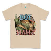 Mushroom Boy Mama western cactus Cowboy Classic Tee - HowdyJamesFarm