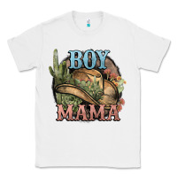 White Boy Mama western cactus Cowboy Classic Tee - HowdyJamesFarm