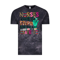 Cloud Black Nurses can't fix stupid Vintage Tee - CowGirlArtShop