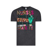 Vintage Black Nurses can't fix stupid Vintage Tee - CowGirlArtShop