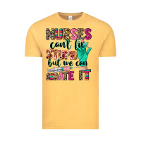 Vintage Mustard Nurses can't fix stupid Vintage Tee - CowGirlArtShop