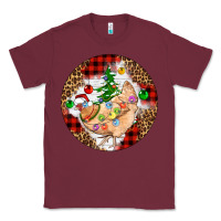 Burgundy Christmas chicken Classic Tee - Artiststas