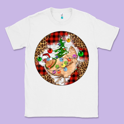 Christmas Chicken Classic Tee Designed By Artiststas