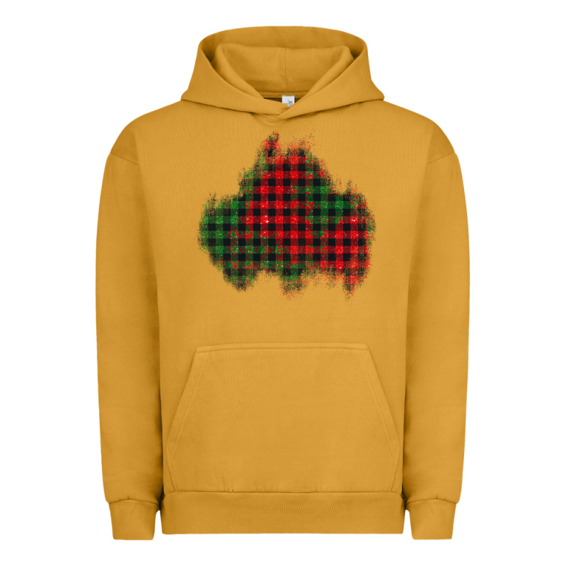 Christmas Glitter Patch Urban Hoodie by AdoDesignShop | Teevron